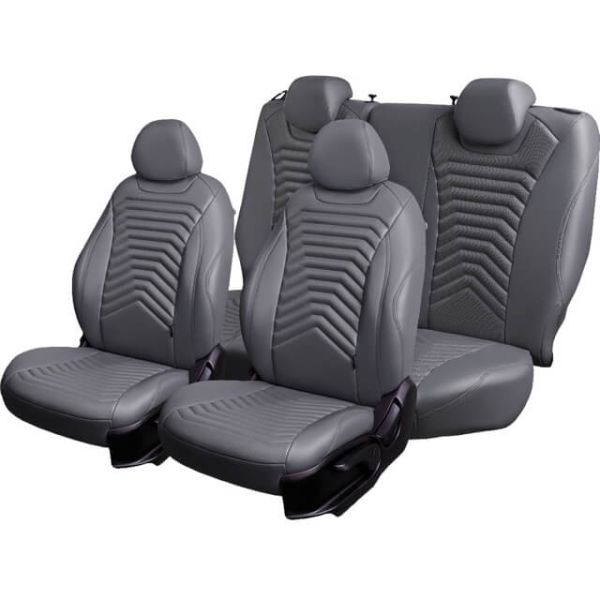 Чехлы Премиум Экокожа Байрон Президент|Жук на ВАЗ 2107 (1982-2012)