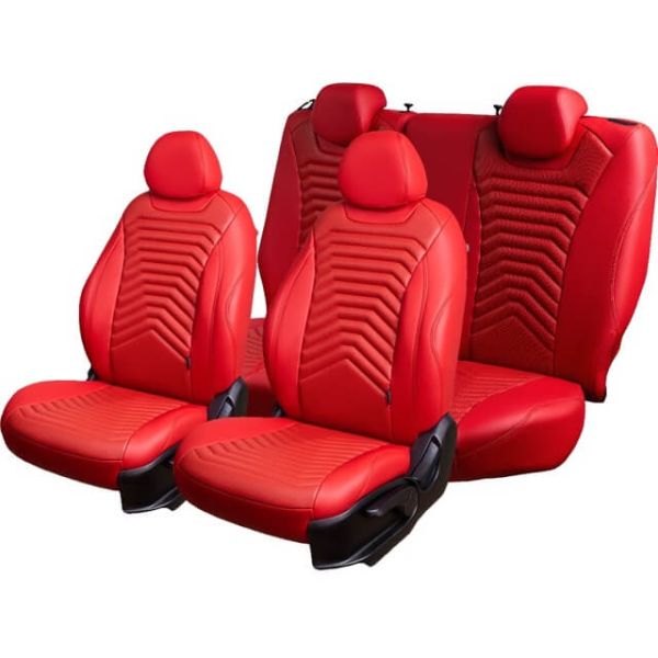 Чехлы Премиум Экокожа Байрон Президент|Жук на ВАЗ 2107 (1982-2012)