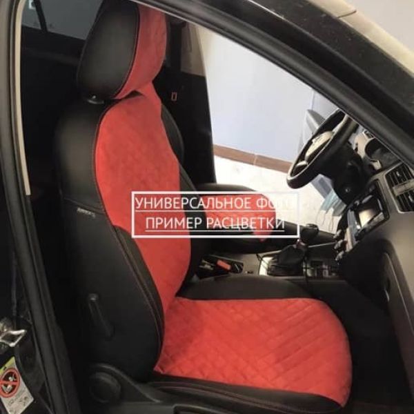 Чехлы Автопилот Алькантара Ромб на Jaecoo J7 (2023+)